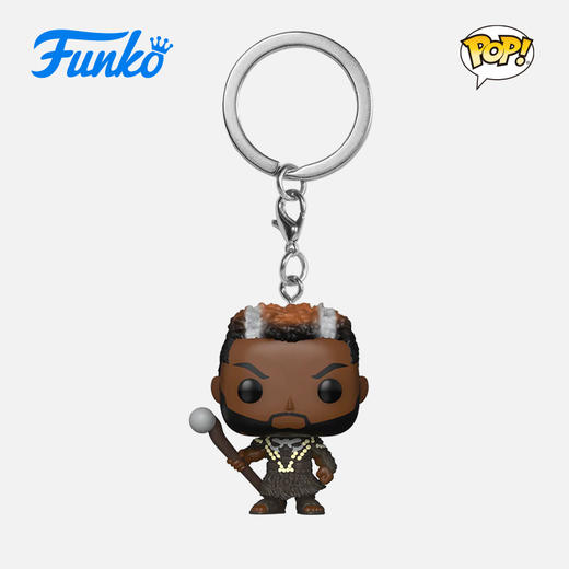 Funko POP POP Keychain Black Panther Wakanda Forever M'Baku美漫 黑豹瓦坎达万岁POP公仔钥匙扣姆巴库 66720 商品图0