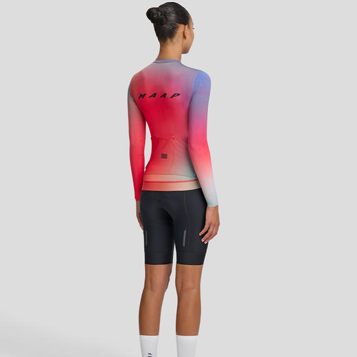 MAAP 女士 Blurred Out Pro Hex LS Jersey 长袖骑行服 商品图2