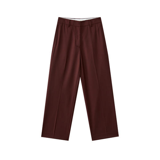 Marc O'Polo/MOP【商场同款】秋季新款绵羊毛西装裤宽松休闲裤女 商品图3