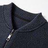 长袖针织开衫男士秋冬季新款韩版潮流休闲百搭立领拉链外套上衣男 商品缩略图3