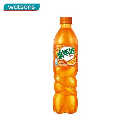 美年达橙味饮料 500ml*12瓶 商品图1