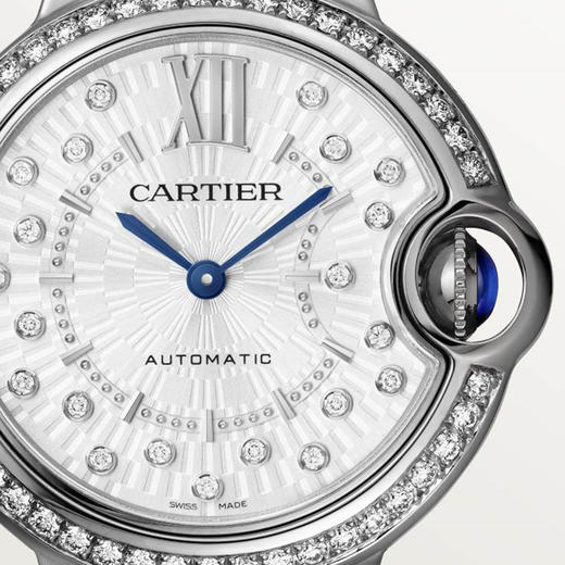 卡地亚 Cartier 蓝气球腕表 33毫米 精钢 自动上链 W4BB0035 商品图2