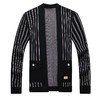 春秋季男士长袖针织开衫中青年潮流休闲外穿毛衫外套上衣 商品缩略图4