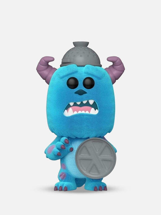 Funko POP Disney Monsters Inc 20th Sulley with Lid(FL)动画 迪士尼怪兽公司20周年毛怪苏利文与盖子植绒限定款手办 58754 商品图2