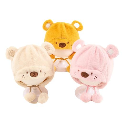 婴儿帽子秋冬款男宝宝女可爱超萌加厚保暖毛绒防风网红护耳儿童 商品图4