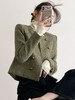 秋冬【复古小香风粗花呢外套】小个子法式短款上衣 氛围感 商品缩略图3