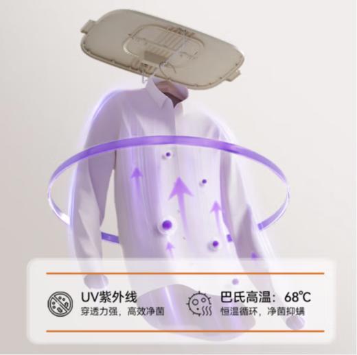 卡蛙（SmartFrog）衣服烘干机家用折叠干衣机婴儿烘衣机小型便携烘干衣柜旅行风干机杀菌内衣消毒机内裤KW-GY14   淘气 商品图1