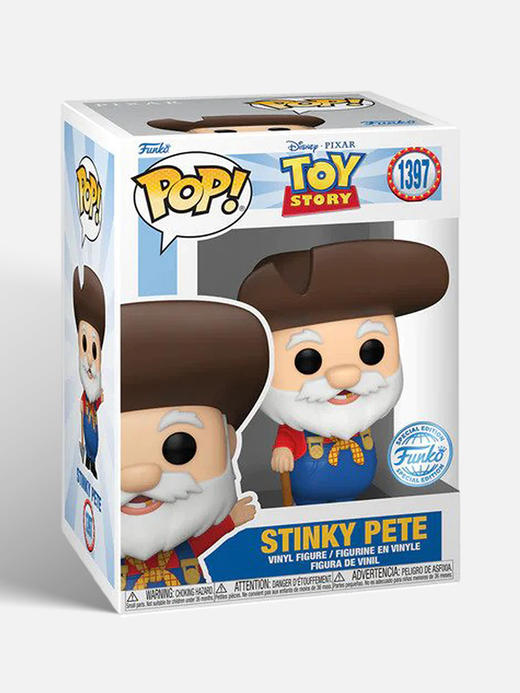 Funko POP Disney Toy Story Stinky Pete 动画 迪士尼玩具总动员POP公仔矿工彼得限定款手办 74592 商品图3