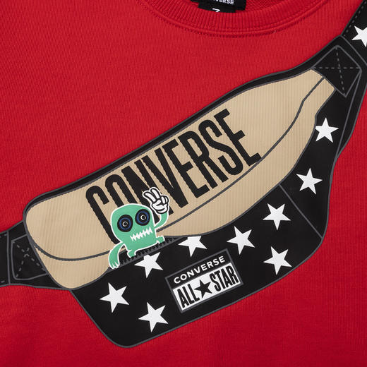 CONVERSE 春 大童小童婴童 儿童童装卫衣 CNVB-FW-C470 商品图3