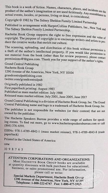 【中商原版】西德尼 谢尔顿经典作品 3本套装 英文原版 Sidney Sheldon 假如明天来临 谋略大师 没有永恒的东西 商品图3
