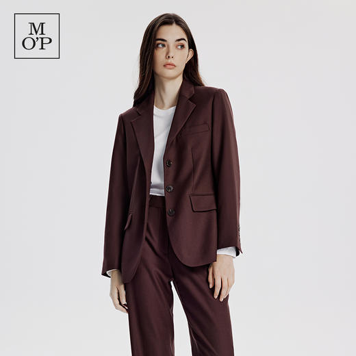 Marc O'Polo/MOP【商场同款】秋季新款绵羊毛三粒扣休闲西装女士 商品图1