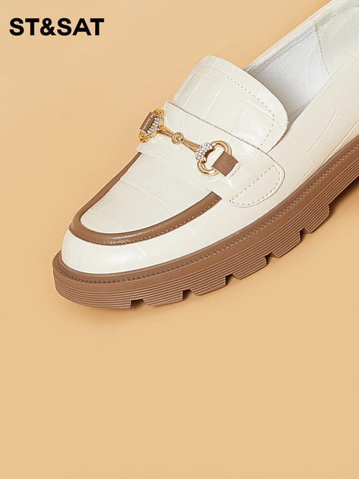 星期六经典英伦风金属扣乐福鞋SS33111671 商品图2