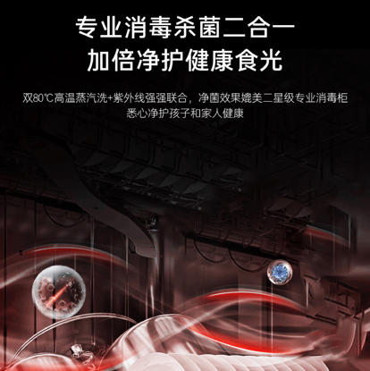 卡萨帝（Casarte）洗碗机 CWY16-B29SU1 商品图10