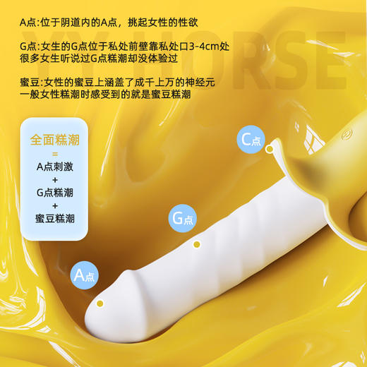 【大香蕉】歪歪马第二代强震脉冲震动棒 商品图1