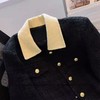 秋冬【咖色法式名媛小香风外套】夹棉气质氛围感 百搭小个子 商品缩略图3