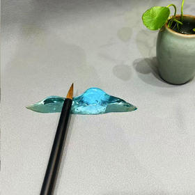 青山绿水树脂笔架（不含毛笔）