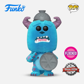 Funko POP Disney Monsters Inc 20th Sulley with Lid(FL)动画 迪士尼怪兽公司20周年毛怪苏利文与盖子植绒限定款手办 58754