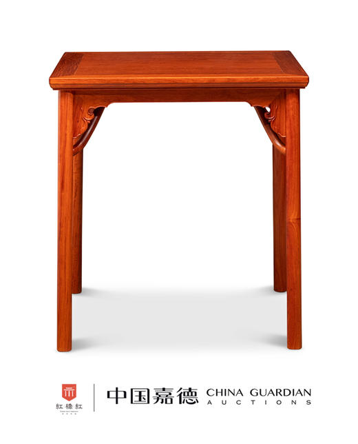 红桥红  家具严选  缅甸花梨（大果紫檀）【霸王枨小棋桌】 商品图0