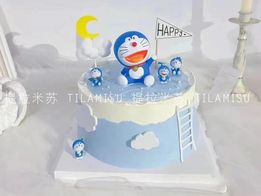 哆啦A梦主题生日蛋糕F款 商品图0