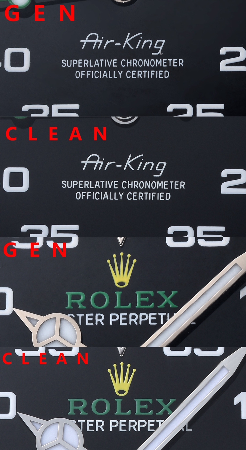 C厂劳力士一比一顶级复刻手表空中霸王型系列M126900-0001对比正品评测