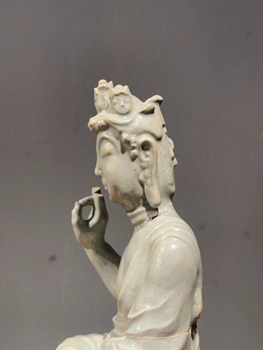 高丽青瓷观音坐像，顺丰包邮 商品图6