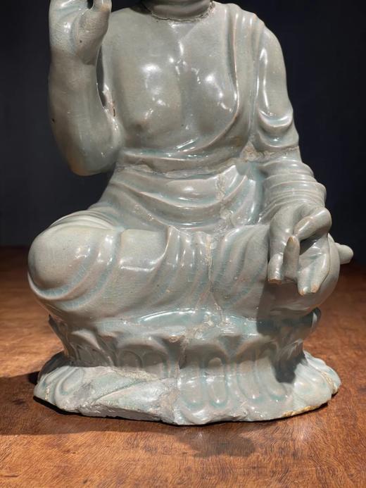 高丽青瓷观音坐像，顺丰包邮 商品图11