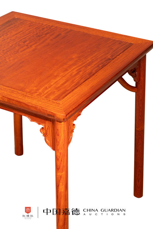 红桥红  家具严选  缅甸花梨（大果紫檀）【霸王枨小棋桌】 商品图3