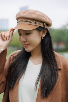 高级感穿搭离不开高品质帽子~