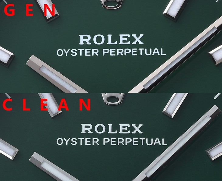 C厂劳力士一比一超A高仿手表蚝式恒动系列m126000-0005、m124300-0005对比正品评测