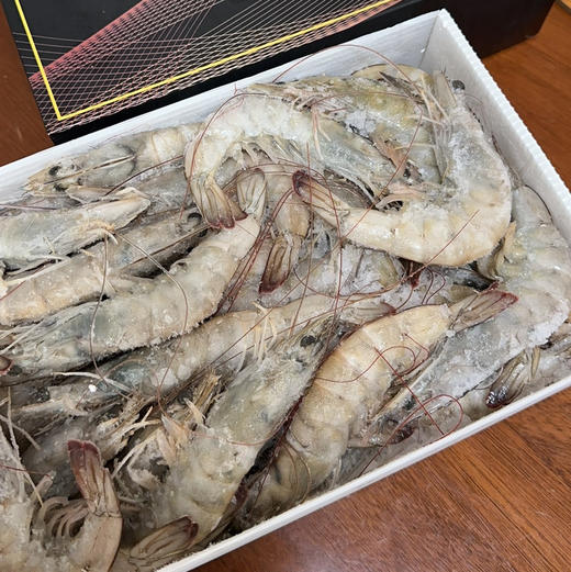 真正海捕大虾🍤顺丰冷链到家！青岛大虾 饱满又鲜嫩！虾体通透个大体肥，虾肉紧致Q弹（毛重四斤） 商品图6