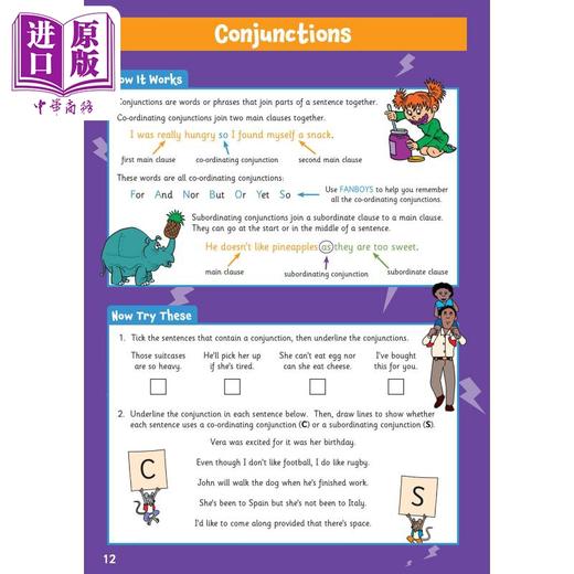 【中商原版】新语法 标点和拼写活动手册9-10岁New Grammar Punctuation & Spelling Activity Book for Ages 9-10 英文原版 商品图3