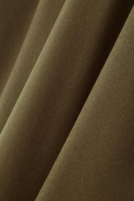 Margaret Howell  日版橄榄棕斜纹羊毛A型大衣 商品图12