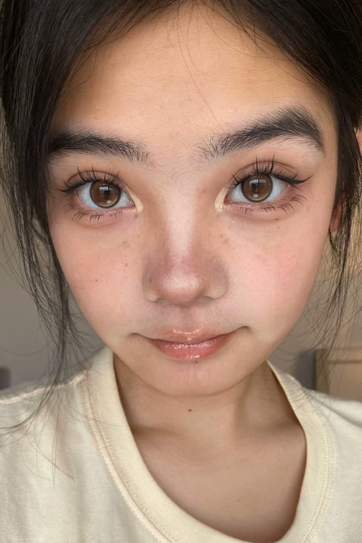 【中直径半年抛】wecute-蜂窝奶茶-14.2mm【年抛 0-800度 无525/575】 商品图3