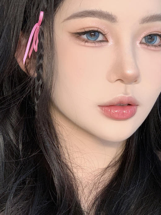 【中直径日抛】wecute-泰式奶蓝-14.2mm【日抛 0-800度 无525/575】 商品图5