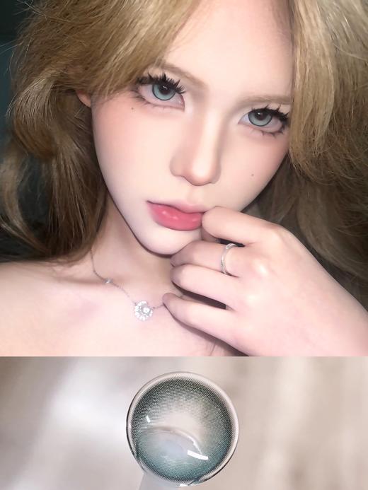 瑞尔康  mixmixx  美瞳月抛  午后绿茶 直径14.2mm着色13.5mm 商品图6