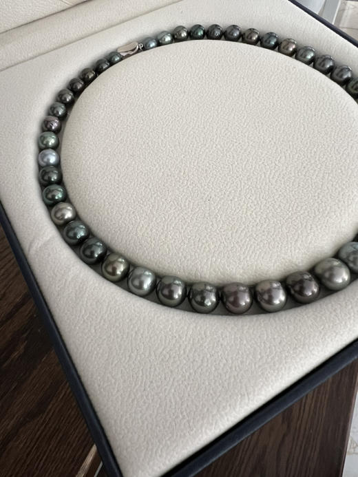 孤品捡漏 大溪地混彩8-11mm 正圆强光超性价比 商品图7