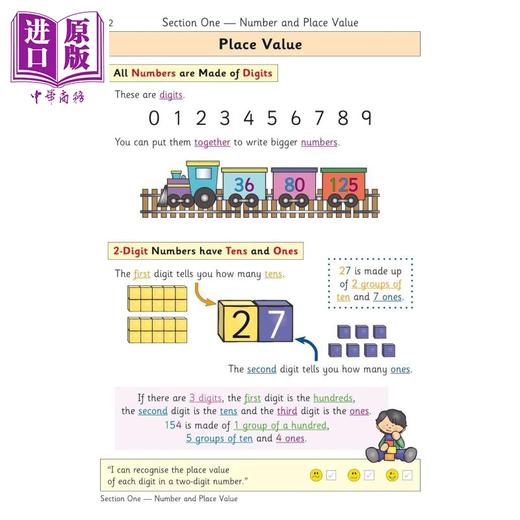 【中商原版】英国原版CGP教辅 New KS1 Maths Year 2 Targeted Study Book KS1 数学第 2 年针对性学习书 小学二年级 商品图4