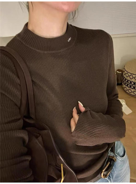 美丽诺中领打底衫 商品图6