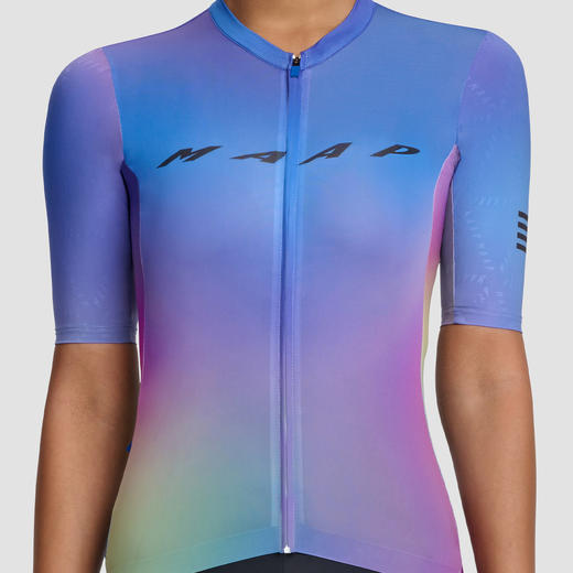 MAAP 女士 Blurred Out Pro Hex Jersey 短袖骑行服 商品图4