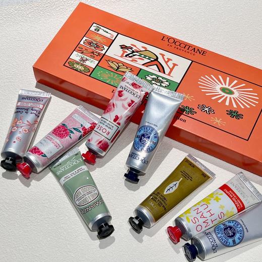 【品牌授权】普罗旺斯欧舒丹幸运护手霜套盒（八支装）8*30ml 商品图6