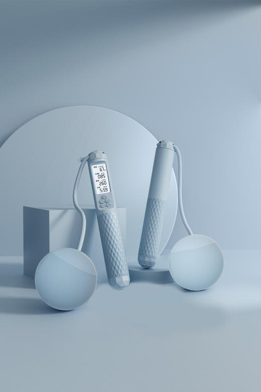 【Umay 佑美运动】杭州亚运会官方指定健身器材-佑美计数跳绳（无绳硅胶球）TS50 商品图1