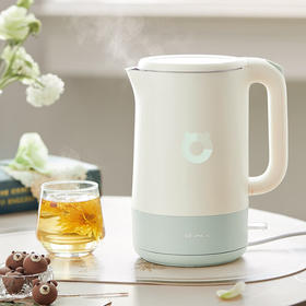 小熊养生壶 ZDH-R17B3电热水壶 304不锈钢 双层防烫电水壶热水壶T
