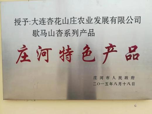 大连庄河特产 歇马杏罐头/歇马杏仁露/杏仁酒/杏饮料 原料采用庄河歇马杏制作 罐头荣获第十六届国际杏会议金奖 只发大连同城包邮，新老包装随机发货 商品图9