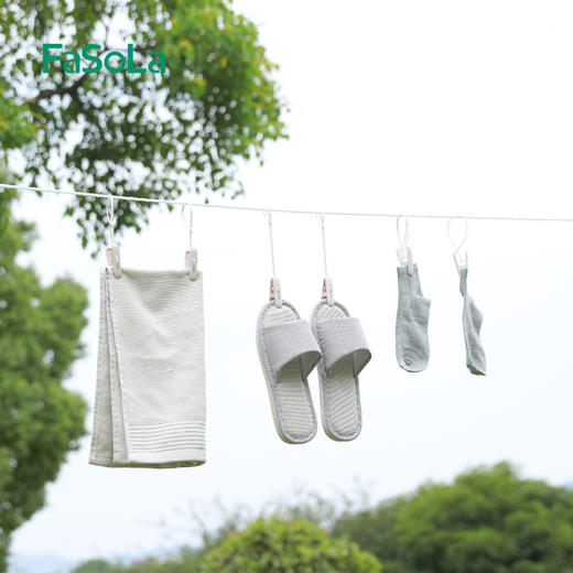 FaSoLa塑料衣夹晾晒晾衣服夹子晾衣架小号防风固定多功能晾衣夹家用 商品图1