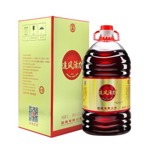 劲酒追风活力酒32度5L*1桶装 年货送礼 实惠装 低度 黄酒 整箱 包邮 商品图2
