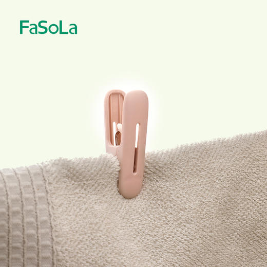 FaSoLa塑料衣夹晾晒晾衣服夹子晾衣架小号防风固定多功能晾衣夹家用 商品图9