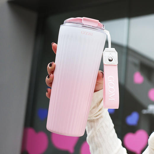 GOOM星野咖啡杯 316不锈钢 580ml大容量咖啡杯（GM-22AW-K2） 商品图8