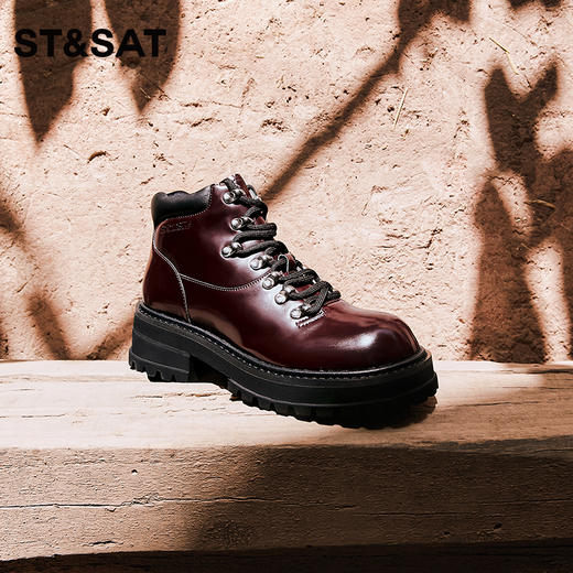 星期六潮酷炸街马丁靴短靴SS34116531 商品图2