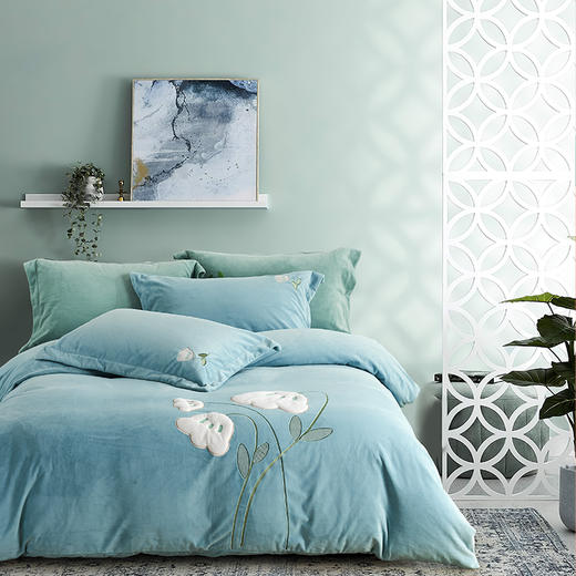 【远梦】臻棉绒绣花四件套 商品图4