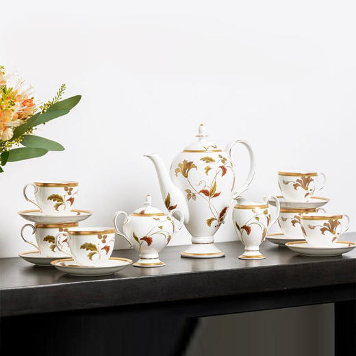 Noritake则武 ISLAY家用骨瓷大茶壶带盖精致大容量下午茶茶具 商品图1